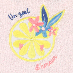 Conjunto de playa de toalla para bebé niña 