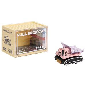 Véhicule miniature à friction Tracteur rose/noir  Main Véhicule miniature à friction Tracteur rose/noir