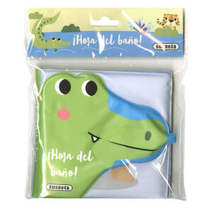 Libro para el baño Cocodrilo +1año 