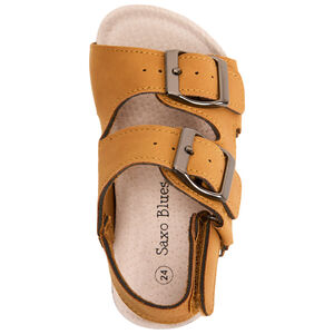 Sandalias con doble hebilla y velcro para niño 