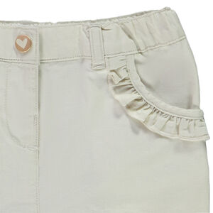 Short con bolsillos para bebé niña 
