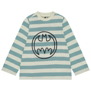 Camiseta a rayas con estampado de Batman Warner para bebé niño 