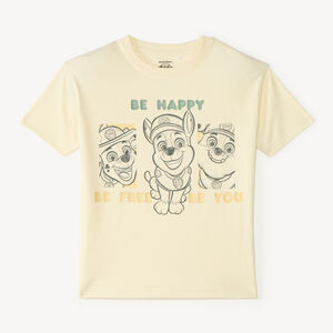 Camiseta de manga corta con estampado de Pat'Patrouille para niño. 
