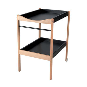 Mesa cambiador Alice – bicolor natural/negro Main Mesa cambiador Alice – bicolor natural/negro