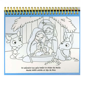 Libro con rotulador de agua Los reyes Magos y la Navidad + 4 años 