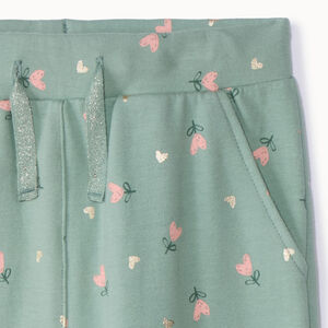 Pantalon de jogging imprimé fantaisie pour bébé fille   Main Pantalon de jogging imprimé fantaisie pour bébé fille
