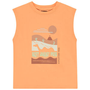 Débardeur forma caja con motivo desierto para niño 