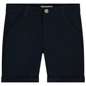 Bermudas lisas de tela para niño 