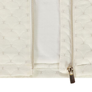 Chaqueta de felpa con diseño para bebé niña 