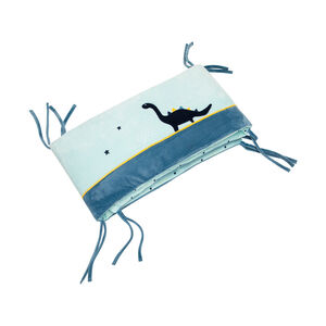 Protector de cuna 3 paneles "Mis amigos los dinosaurios" 