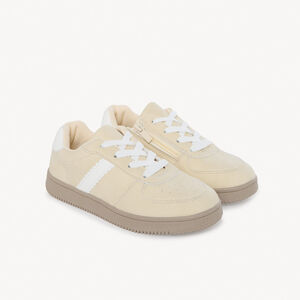 Zapatillas bajas de cuero sintético para niño 