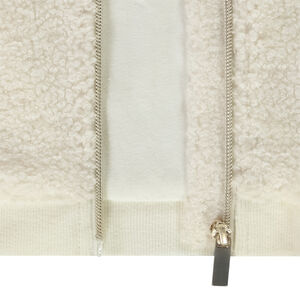 Chaqueta efecto borreguillo 