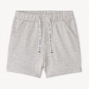 Bermudas de felpa lisa para bebé niño 