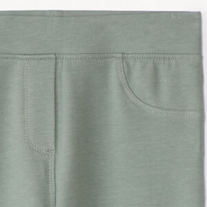 Jegging de felpa en color sólido niña 