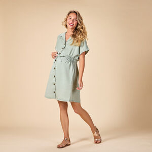 Ropa corta lisa de manga corta para mujer 