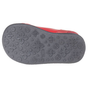 Botines rojos de cuero con cordones para niños  Main Botines rojos de cuero con cordones para niños