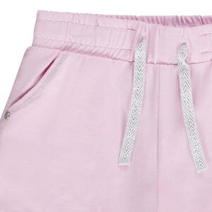 Short de punto liso para niña 