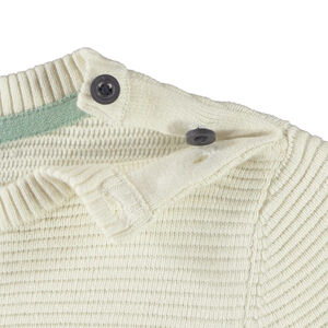 Jersey rayado de punto fantasía para bebé niño 