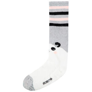 Calcetines altos antideslizantes con estampado de panda 
