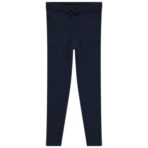 Leggings de punto acanalado para niña  Main Leggings de punto acanalado para niña