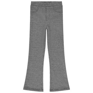 Jeggings acampanados a cuadros para niña 