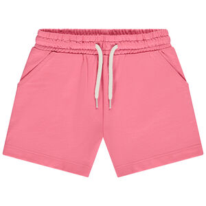 Short de felpa liso para niña 