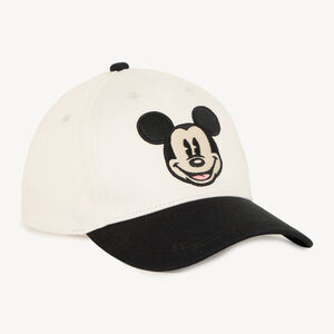 Gorra bicolor bordada de Mickey Mouse Disney para niño. 
