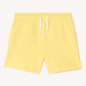 Short de felpa lisa para niña 
