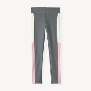 Leggings para niña efecto colorblock 
