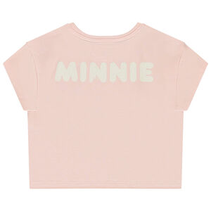 Camiseta de manga corta con estampado de Minnie Disney niña 