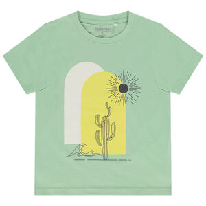 Camiseta manga corta estampado fantasía para niño 