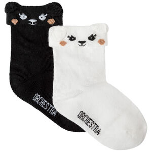 Pack de 2 pares de calcetines lisas , de fantasía Main Pack de 2 pares de calcetines lisas , de fantasía