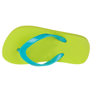 Chanclas con cinta de plástico de color uniforme 