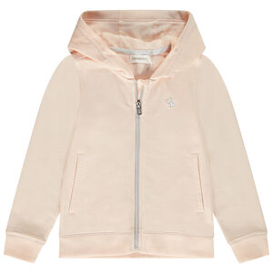 Sudadera con capucha de felpa para niña 