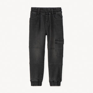 Jean jogger en denim doublé pour garçon   Main Jean jogger en denim doublé pour garçon