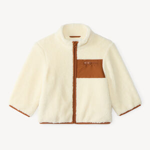 Chaqueta de sherpa para bebé niño 