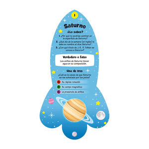 Libro de preguntas y respuestas Exploramentes sistema solar +10 años 