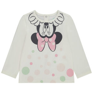 Camiseta manga larga Minnie Disney para bebé niña  Main Camiseta manga larga Minnie Disney para bebé niña