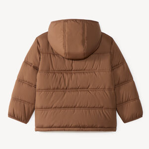 Chaqueta de abrigo gruesa para niño con capucha. 