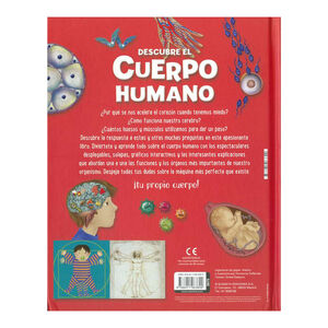 Libro Descubre el cuerpo humano +6 años 