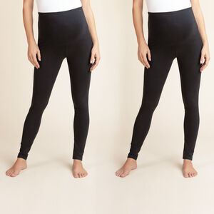 Pack de 2 leggings con cintura alta 
