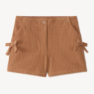 Pantalones cortos de pana para niña 