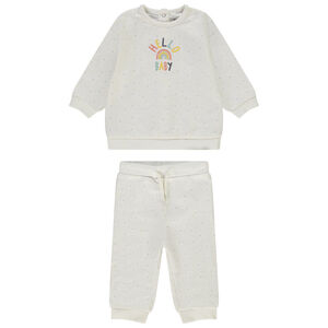 Conjunto 2 piezas estampado de lunares multicolores para bebé  Main Conjunto 2 piezas estampado de lunares multicolores para bebé
