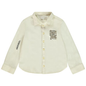 Camisa de manga larga con estampado Skating niño 