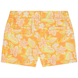 Short estampado floral niña 