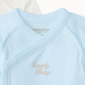 Pack de 5 bodies de manga larga para bebé prematuro con motivos fantásticos 