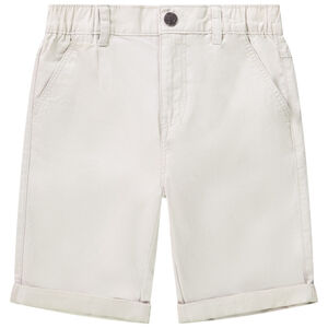 Bermudas lisas de tela para niño 