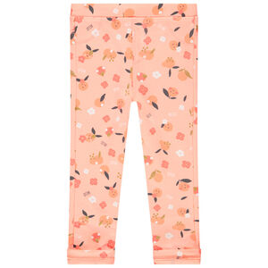 Leggings estampado frutas y flores 