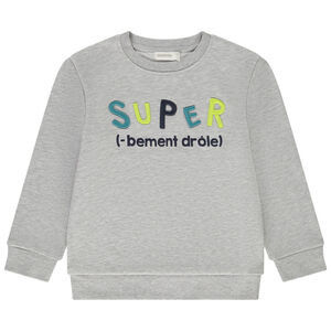 Sudadera de felpa con bordado 3D para niño 