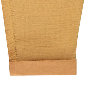 Pantalón liso de tela con forro para bebé niño 